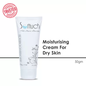 Softuch | Moisturizing Body Cream | Nourishes | 24 Hour Hydrated Skin | Vitamin E | Glycerin | 50gm
