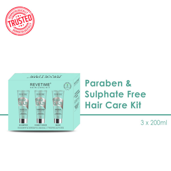 Hairglaze Paraben & Sulphate-free hair care kit
