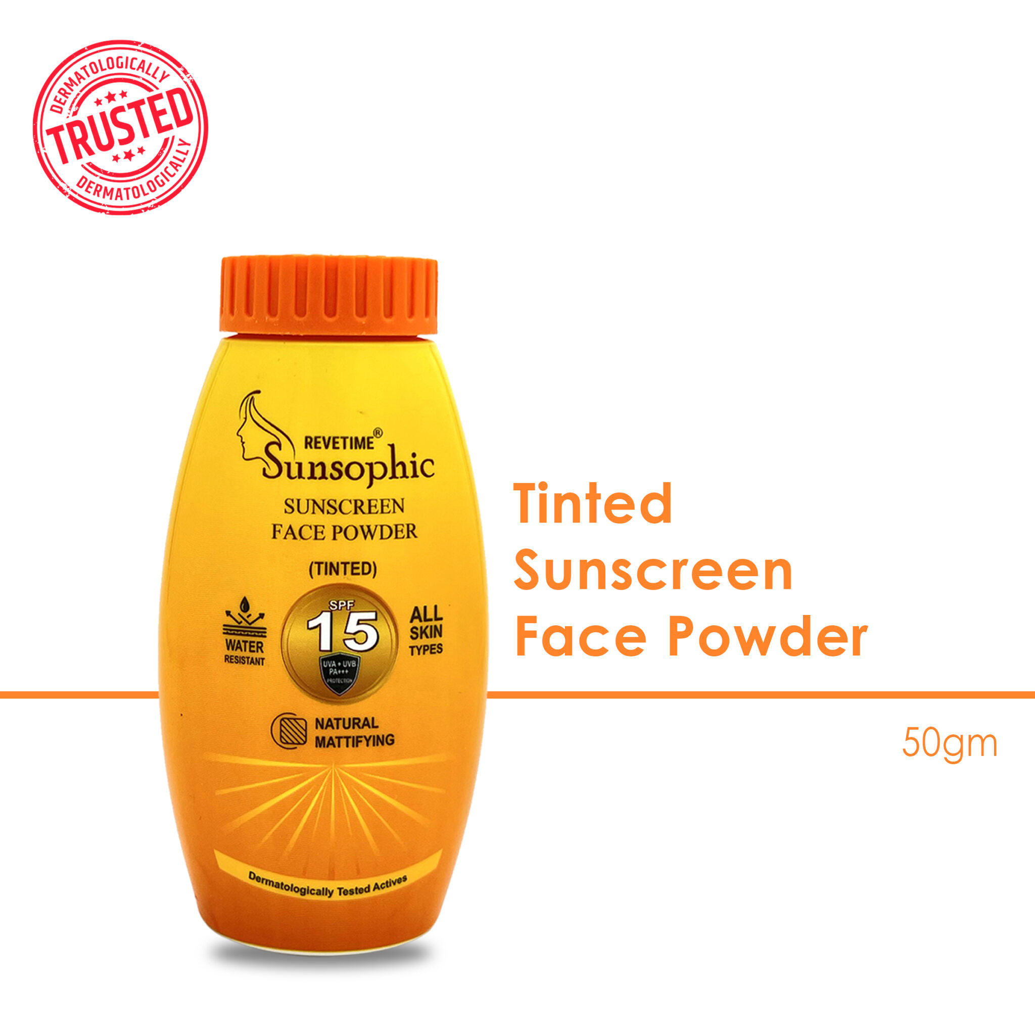 Sunsophic Sunscreen Face Powder Tinted